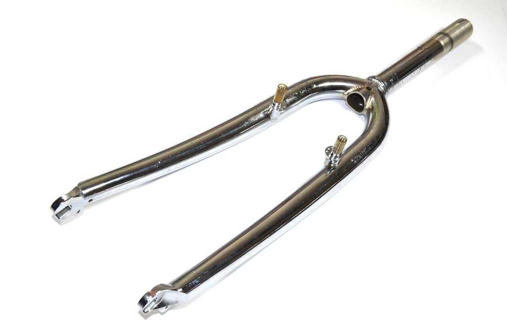 Widelec rowerowy mtb gwint 1 1/8" 26'' TANGE CHROM piwoty stalowy JAPA
