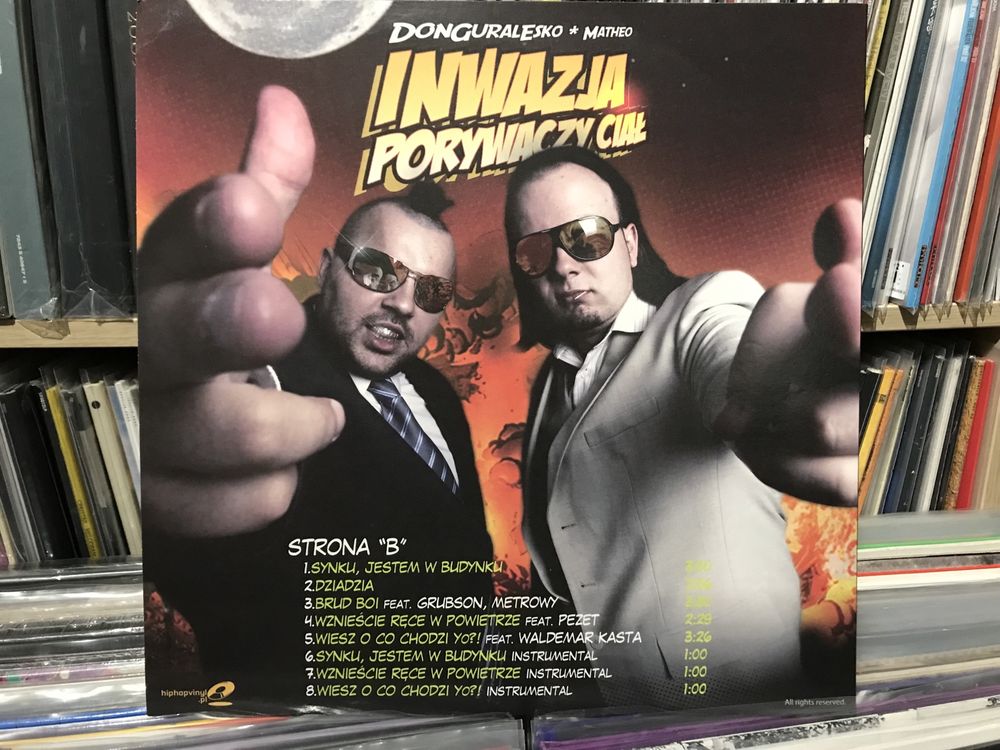 donGURALesko - El Polako / Inwazja Porywaczy Ciał # winyl LP #