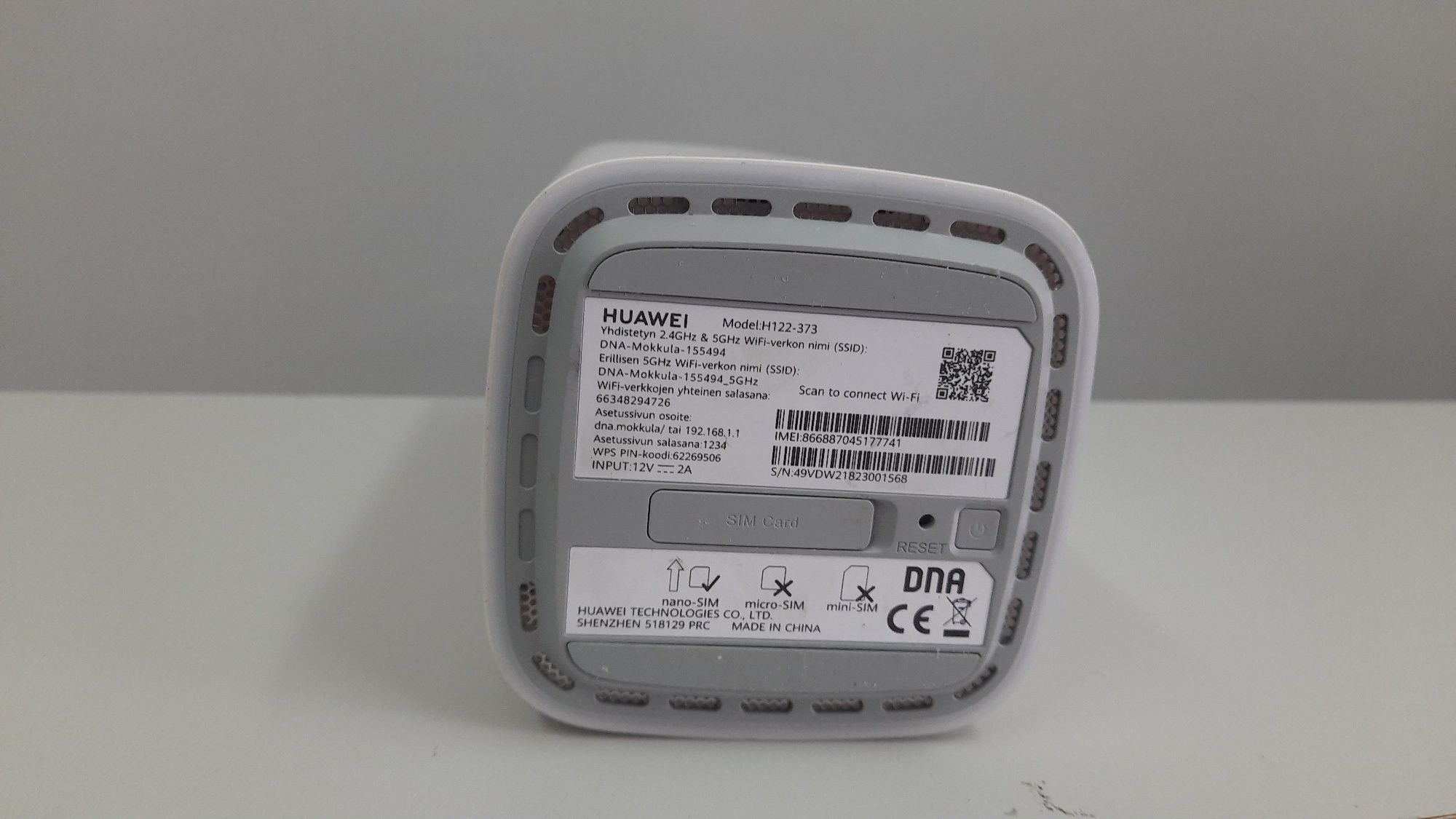 5G/4G WiFi роутер Huawei H122-373 (Huawei 5G CPE Pro 2)