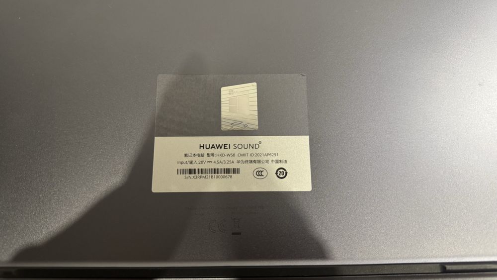 Huawei MateBook 14s • i5 / 8GB / 512GB SSD • Dotykowy ekran + pudełko