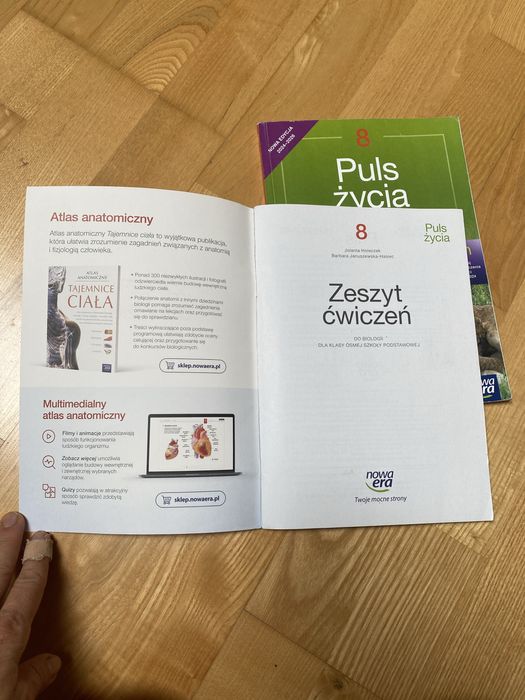 Biologia klasa 8 Puls życia - ćwiczenia nowa era