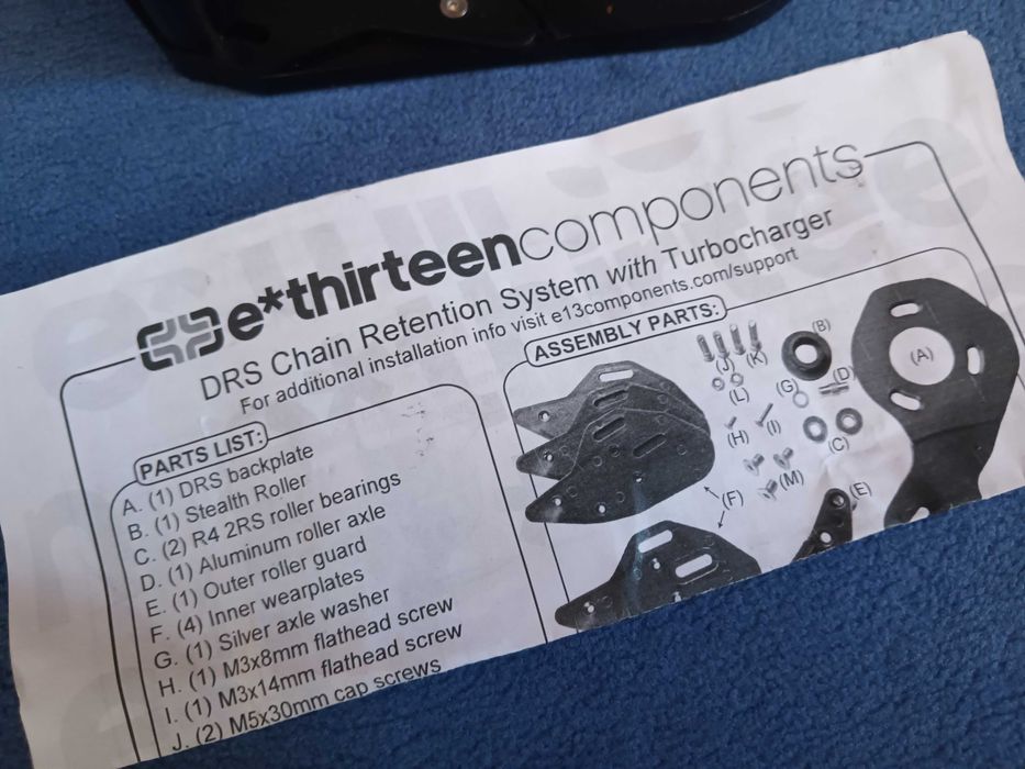 Napinacz E.13 E.thirteen DRS 32-36 ISCG05