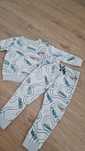 Komplet dla chłopca bluza I dresy r.98