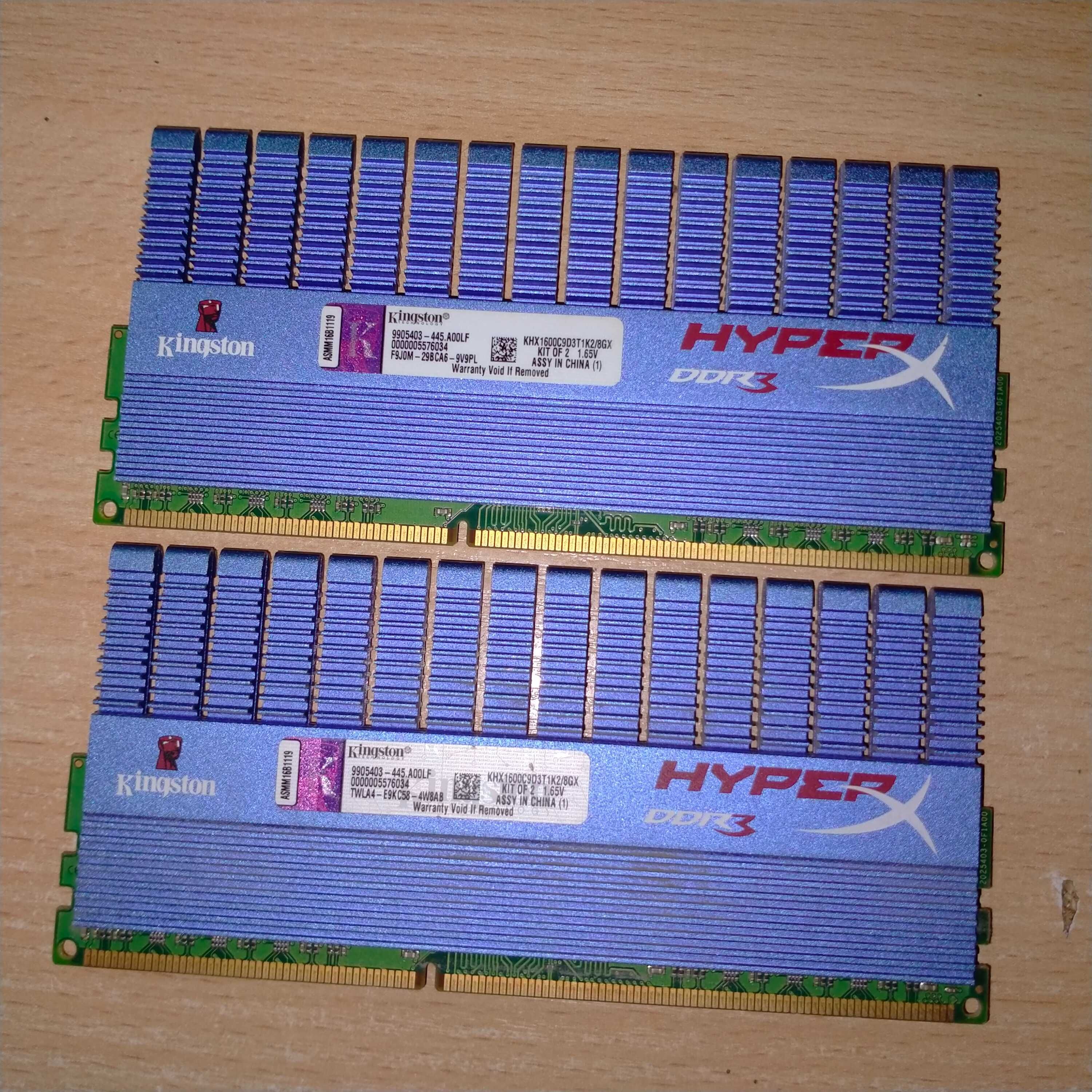 Pamięć ram DDR3 4x4GB 16GB