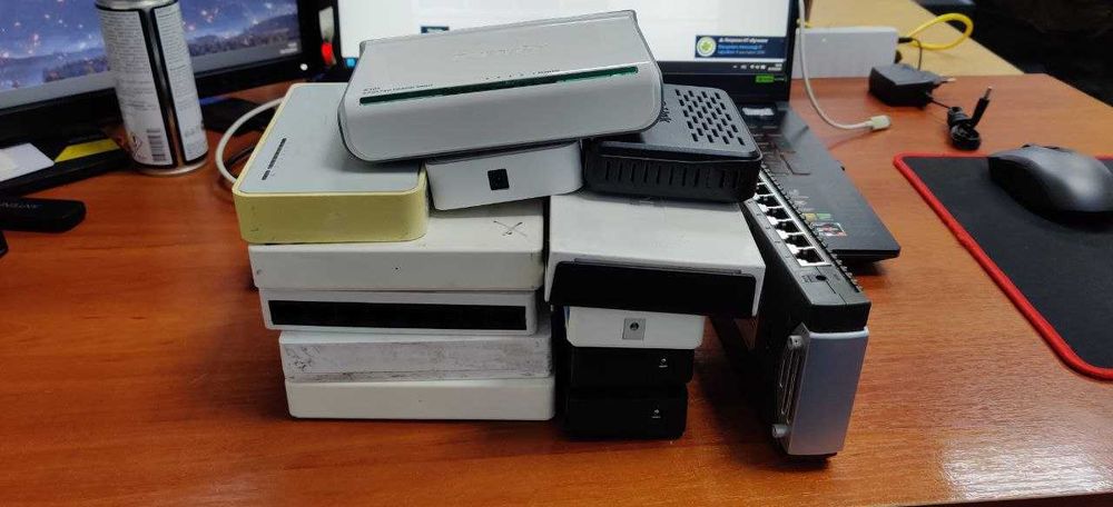 Коммутаторы Tenda/Mercusys/Netis/TР-link/D-link не управляемые без POE