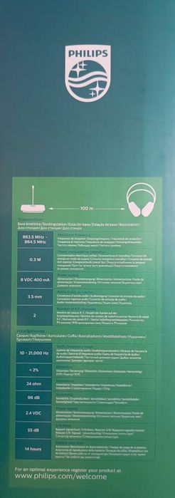 Słuchawki bezprzewodowe Philips SHC5200