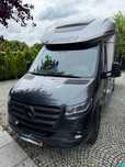 Hymer-Eriba B680  kamper półintegra Mercedes Hymer B680 bogaty idealny