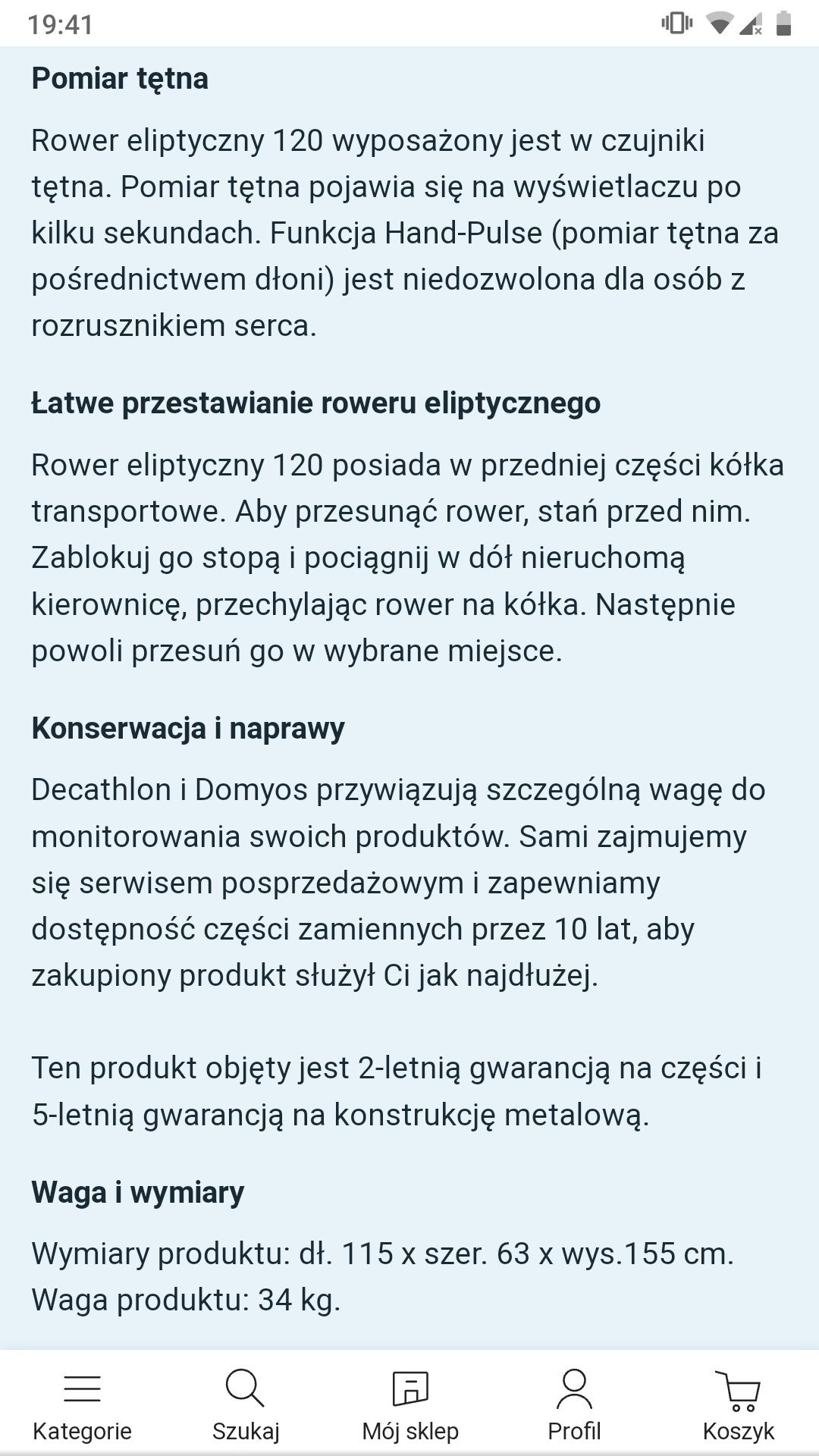 OKAZJA Orbitrek idealny , super sprzęt, idealny do osiągnięcia formy