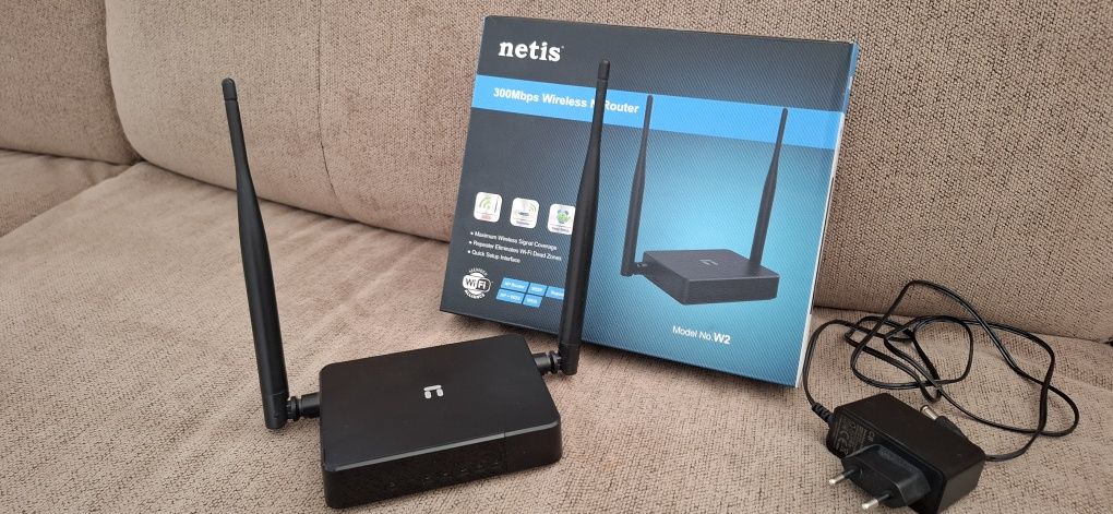 Router NETIS W2 N300 1x WAN + 4x Ethernet 300Mbps