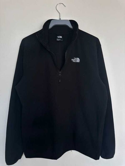 Bluza polarowa męska The North Face Glacier Fleece 1/4 Zip black