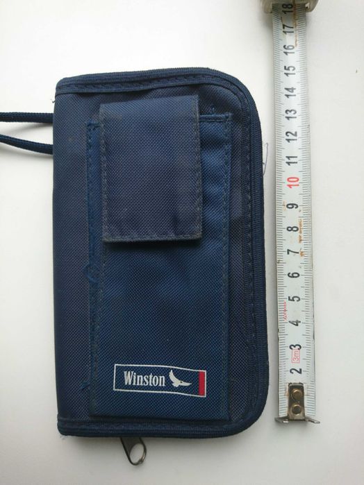 Гаманці тканинні і шкіряний