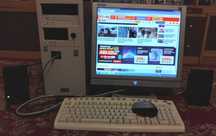 Komputer stacjonarny PC kpl zestaw z monitorem.