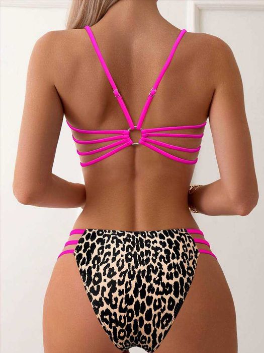 Bikini Sexy Estampa de Leopardo - Compras 2, LEVAS 1 GRÁTIS! (OFERTA)