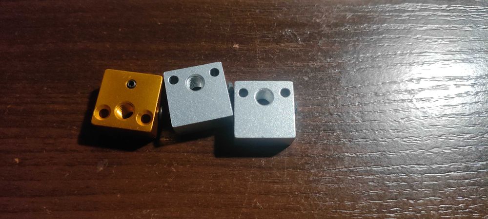 Blok grzewczy druk 3D na dyszę M8 Ender itp