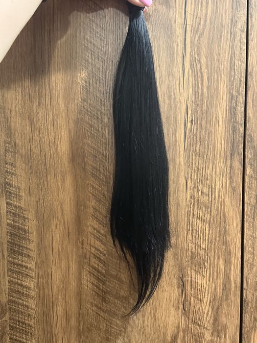 Sprzedam wlosy slowiańskie , ciemny braz 35-40cm 52g