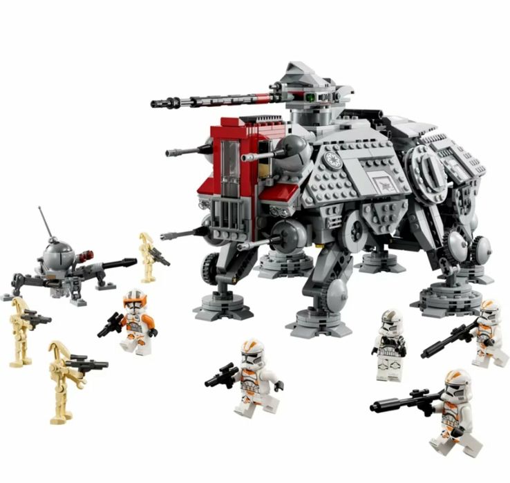 Конструктор Шагоход AT - TE Walker космические войны Star Wars 1082 шт