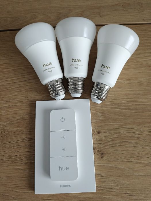 Sprzedam Nowy zestaw żarówek Hue white ambiance 8.1W matter