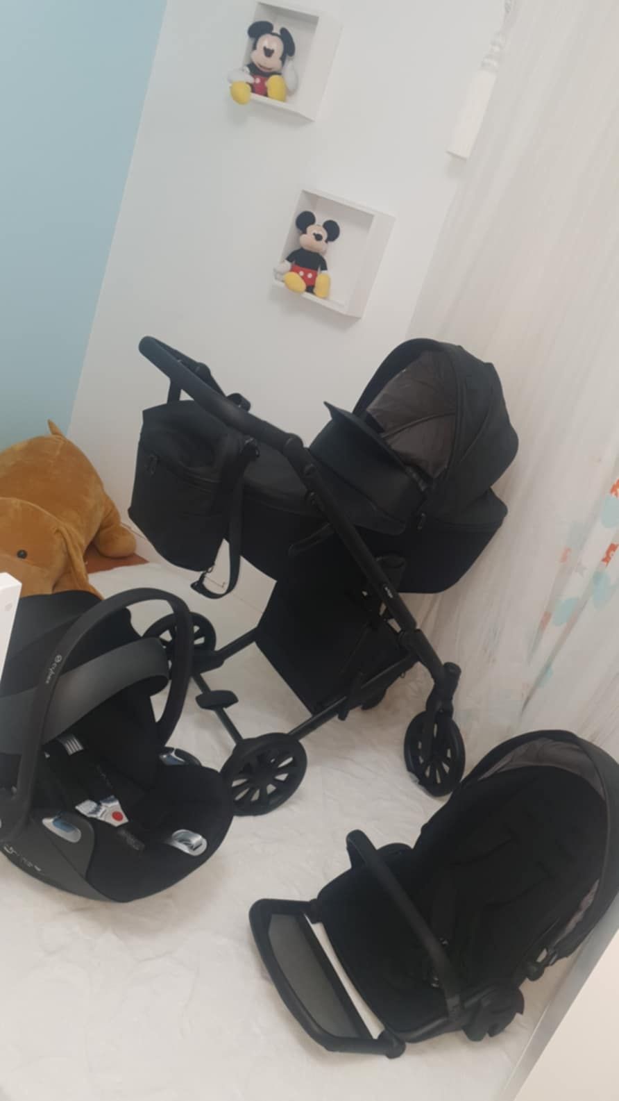 Carrinho de bebé  com 3 etapas