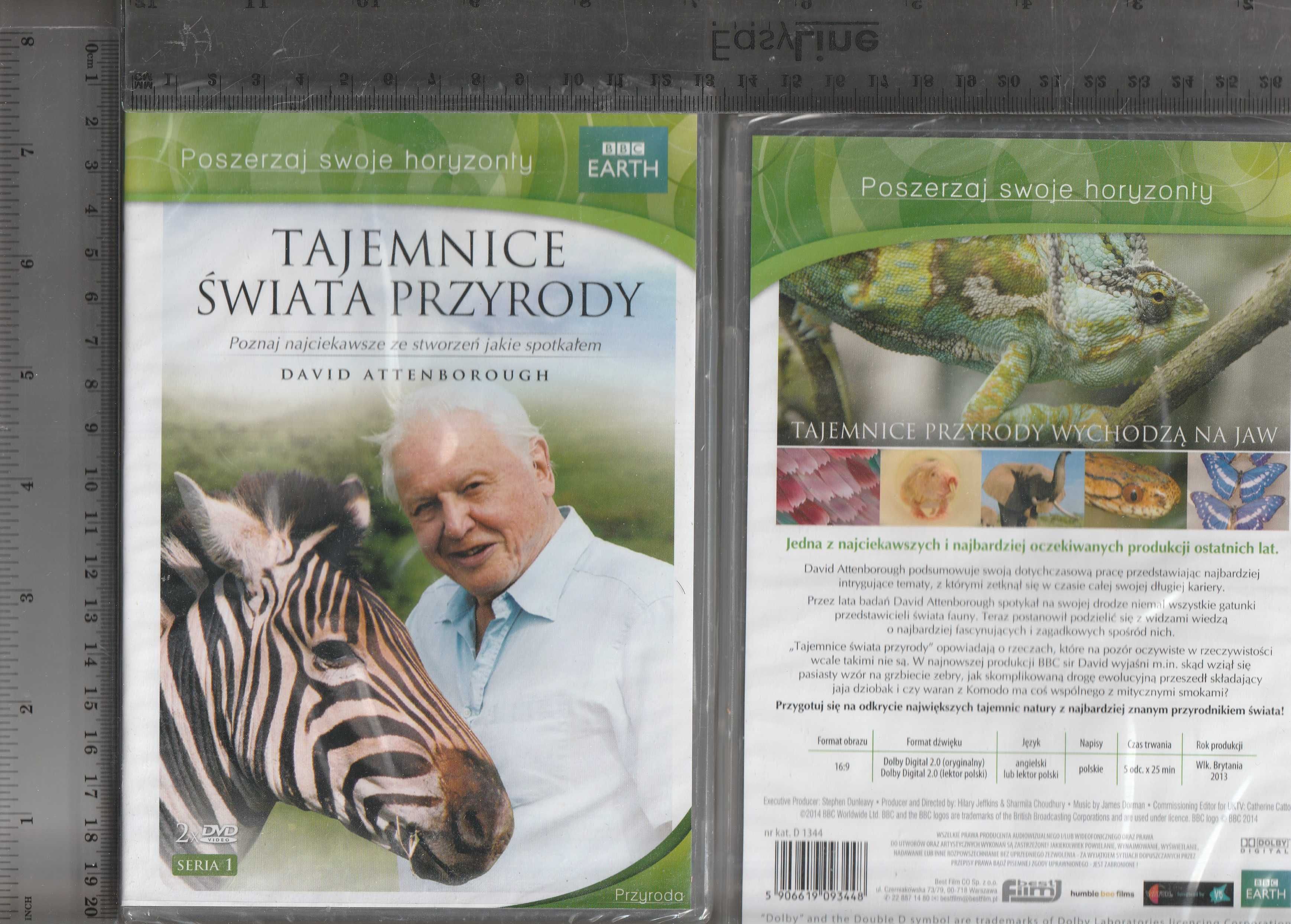 BBC EARTH Tajemnice Świata Przyrody 2xDVD