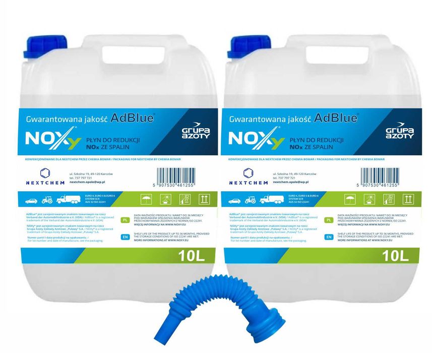 Płyn AdBlue 1000L 200L 20L 10L Noxy Dostawa cała Polska