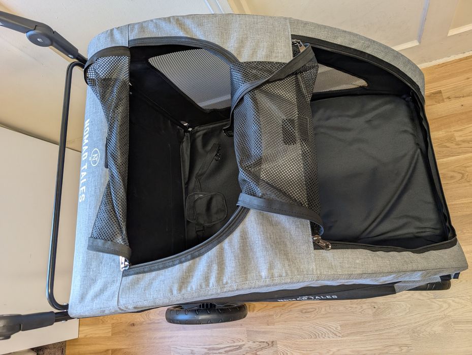 Nomad Tales Spirit Wózek dla Zwierząt Stone 95x82x120cm do 40kg DUŻY