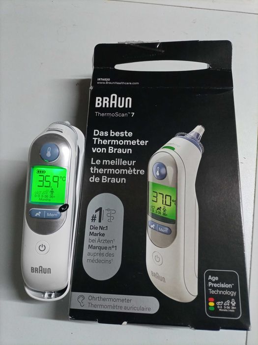 Termometr bezdotykowy Braun