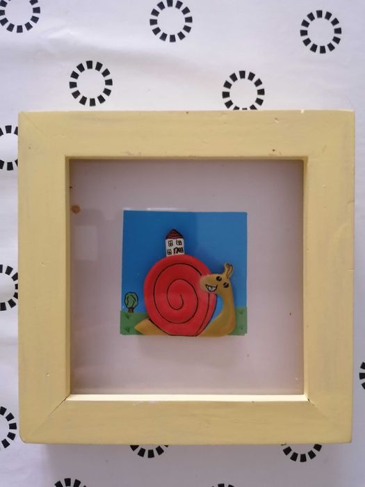 Oportunidade - Quadro decorativo 14cmX14cm