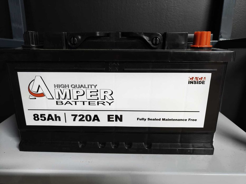 Akumulator 12v 85ah 720 EN Nowy Ciężki Mocny Dostawa Gratis