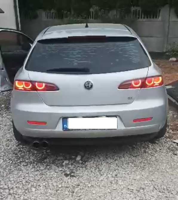 Lampy Alfa Romeo 159 tył - Ringi z motywem kierunkowskazu