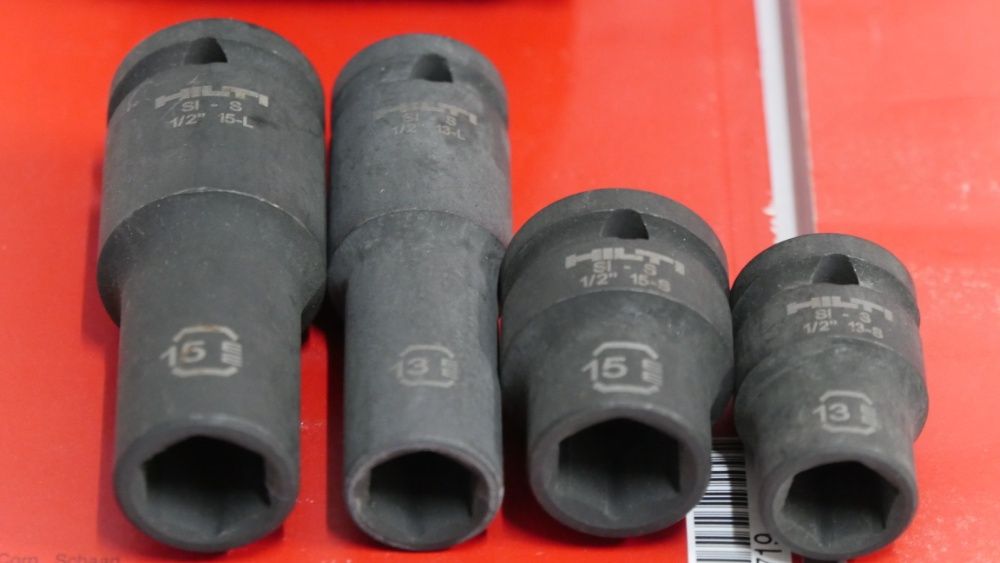 HILTI nasadki udarowe 1/2'' 15,13 klucz udarowy grzechotka SIW 22