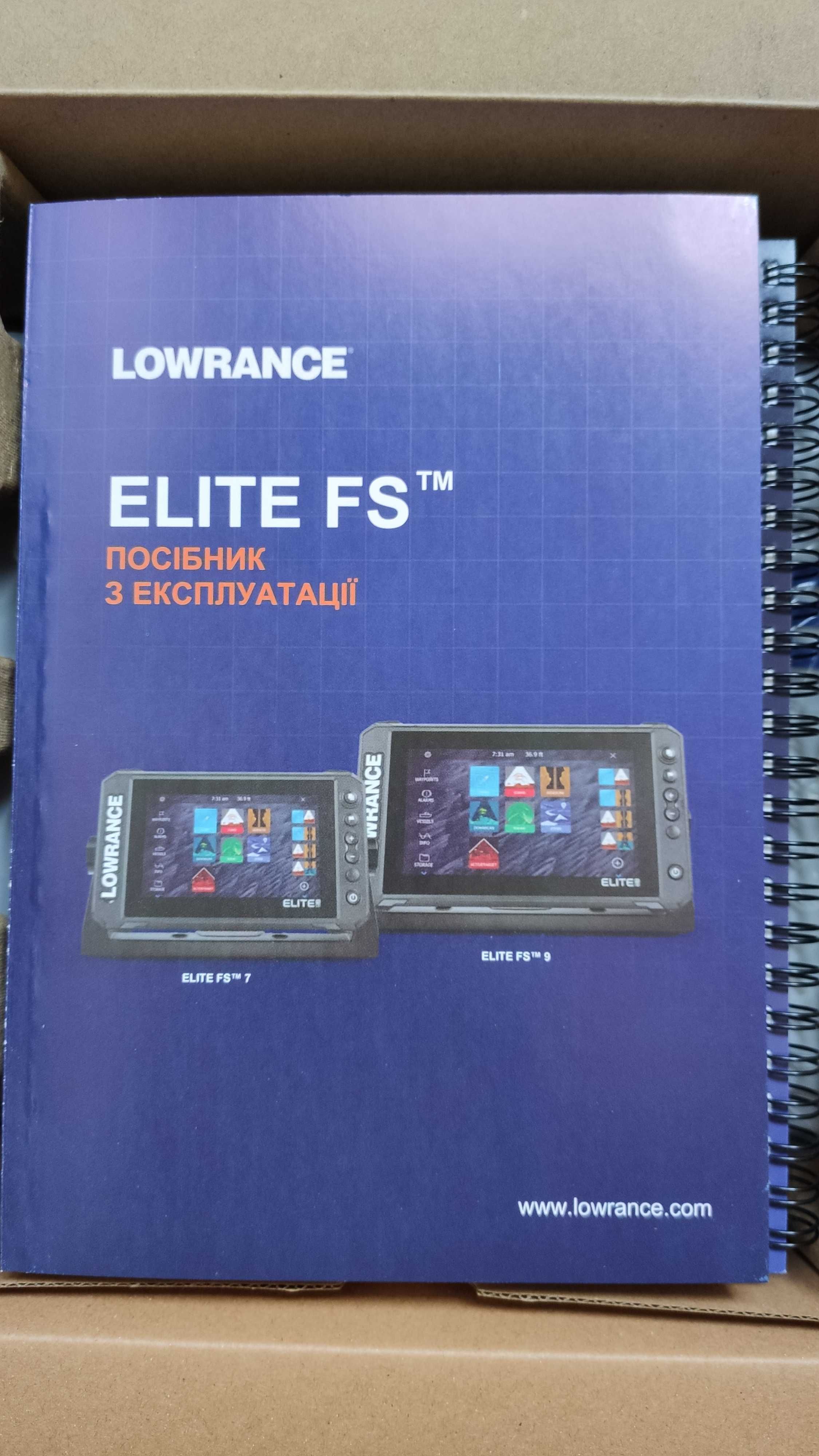 Эхолот картплотер б.у. Lowrance Elite 9 FS