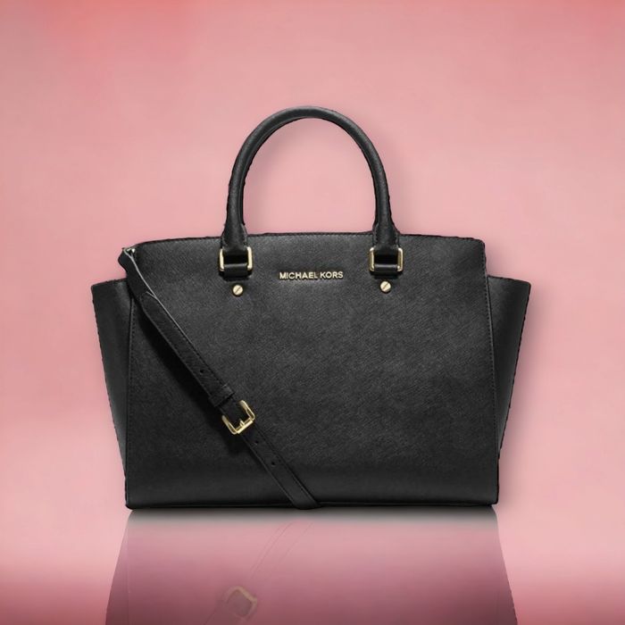 Torba promka orginalna Michael Kors Selma Sofino Papierowa TorbaGratis