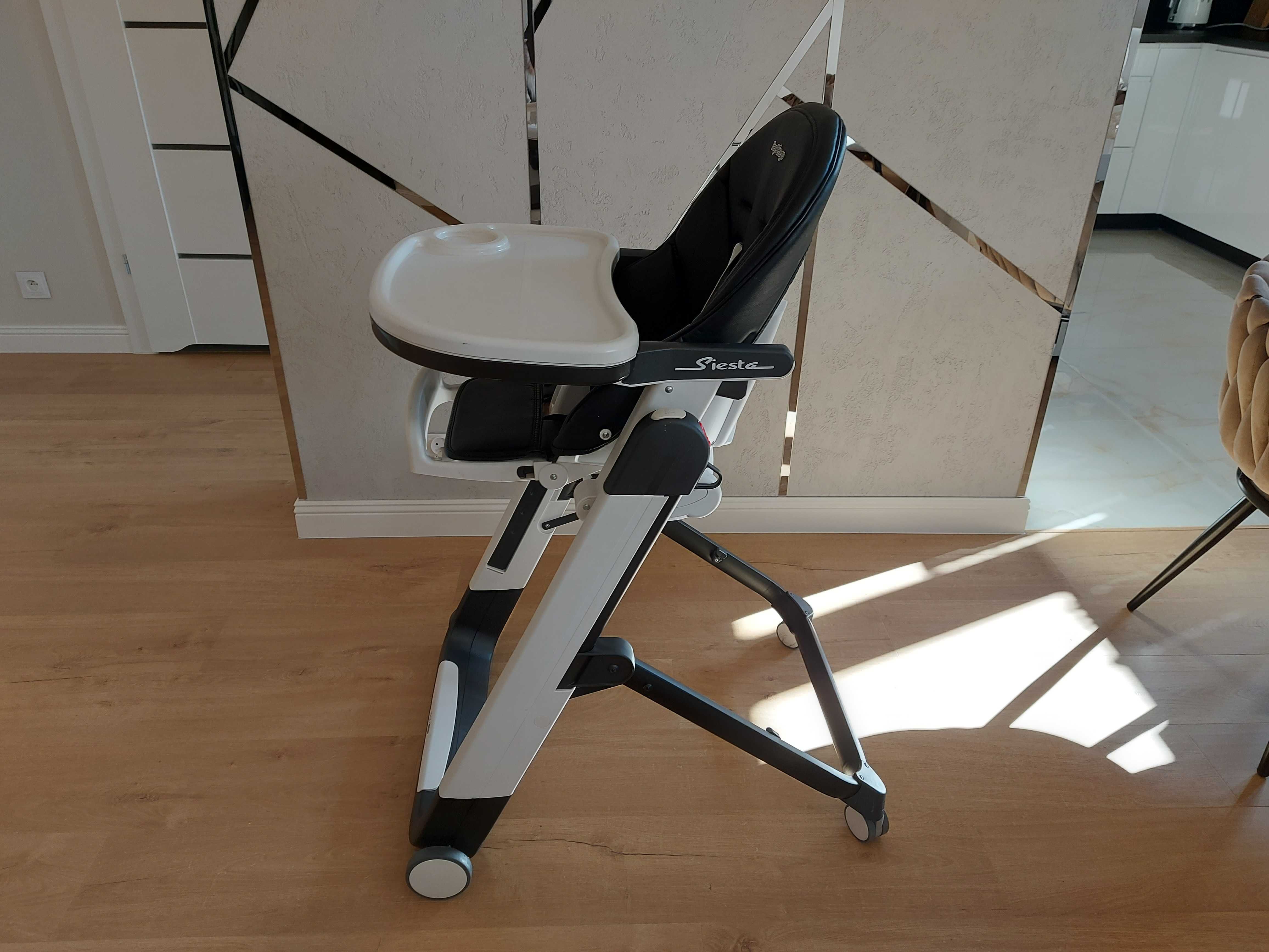 Krzesełko do karmienia Peg Perego Siesta - jak nowe!