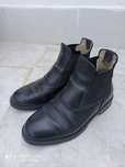 Botins de Equitação n. 35, em Couro Criança Classic Preto