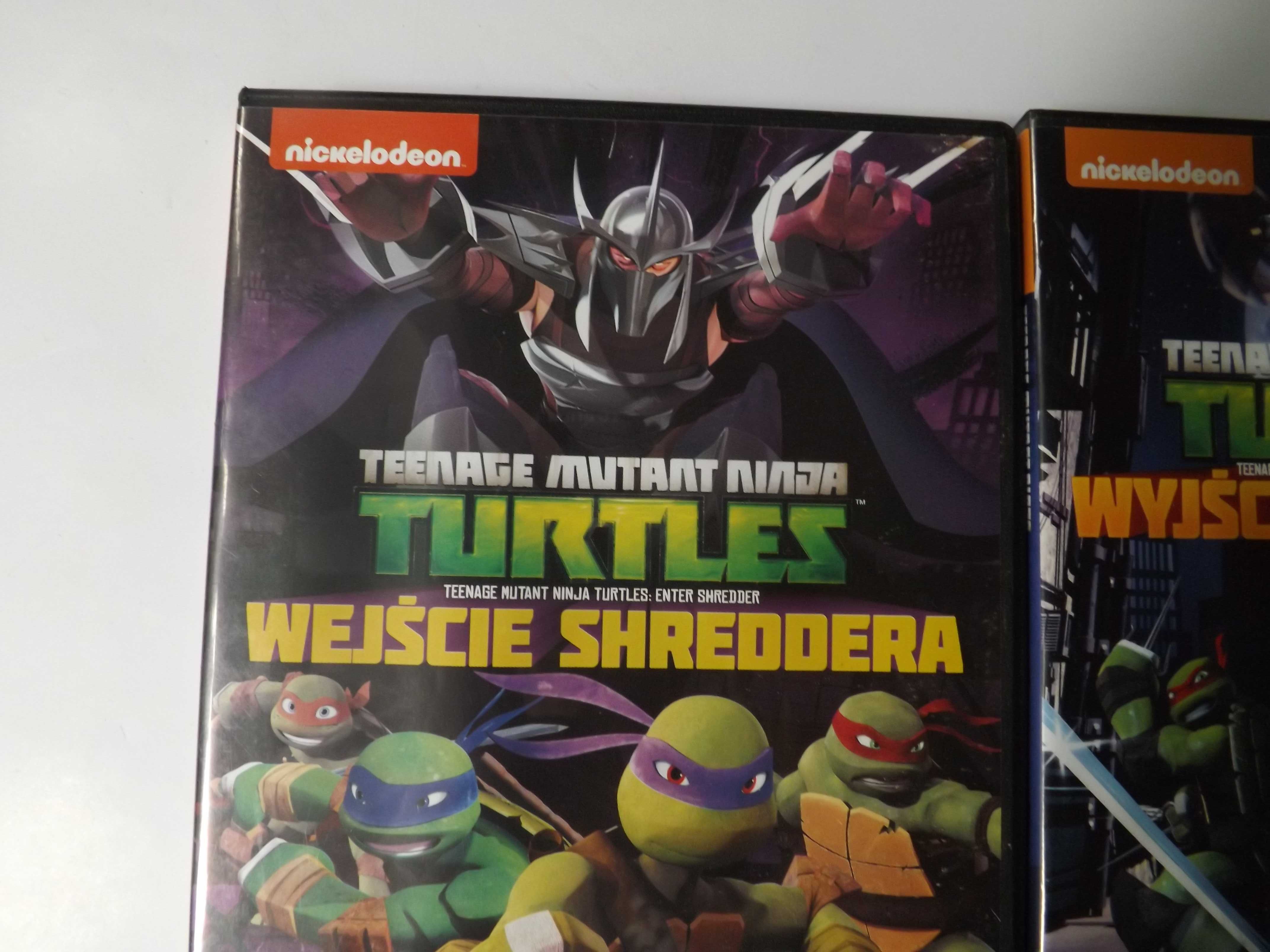Żółwie Ninja Turtles Nickelodeon bajki filmy dvd