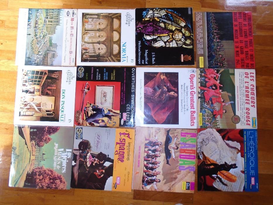 58 Discos Vinil - Opera, Orquestras, Fado Varios