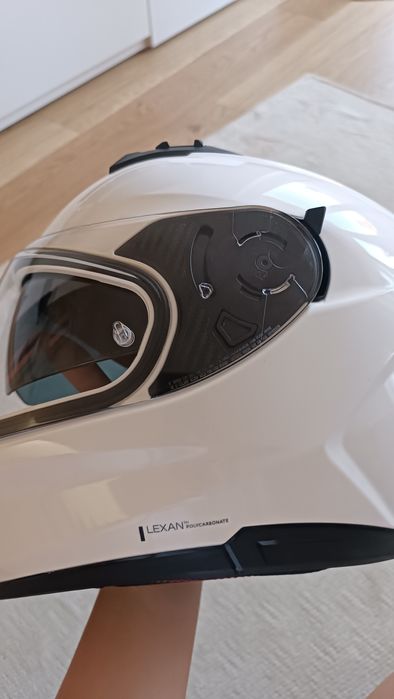 Capacete nolan n60-6 special pure white NOVO