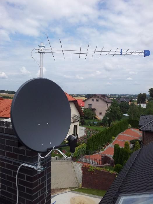 Montaż Anten satelitarnych-Ustawianie anten naziemnych-serwis-Fachowo!