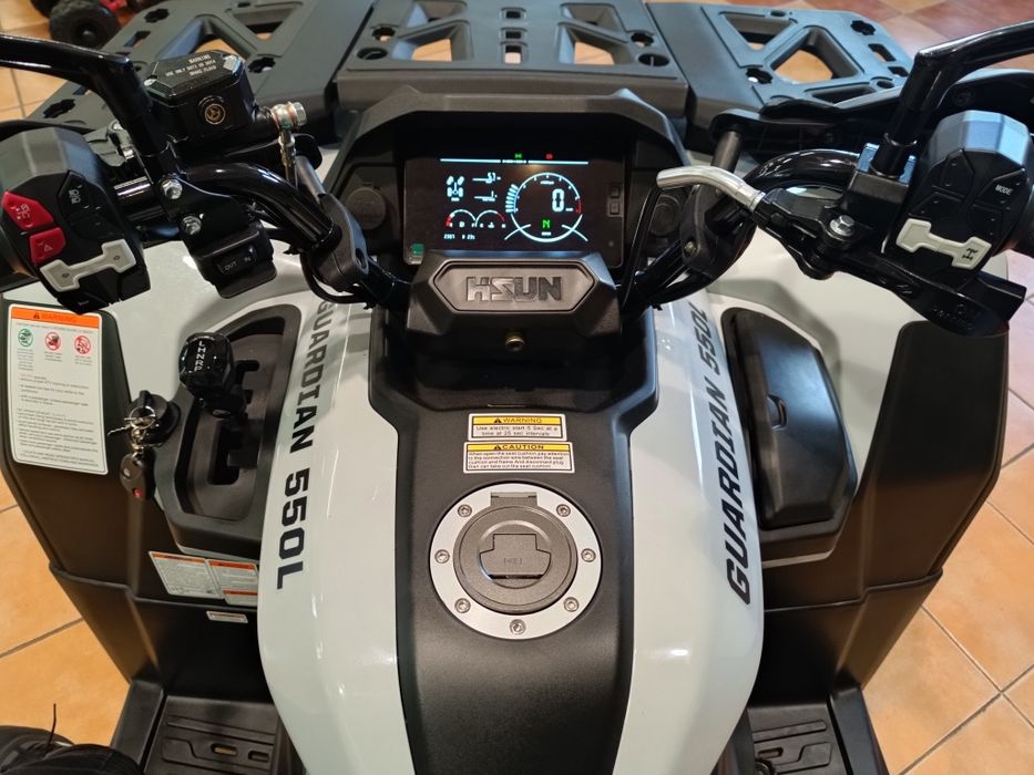 WIELKI Firmowy QUAD HISUN GUARDIAN 550 Homologacja EPS Wyciągarka RATY