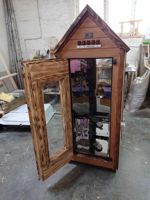 Професійна Коптильня на 40 кг утеплена.