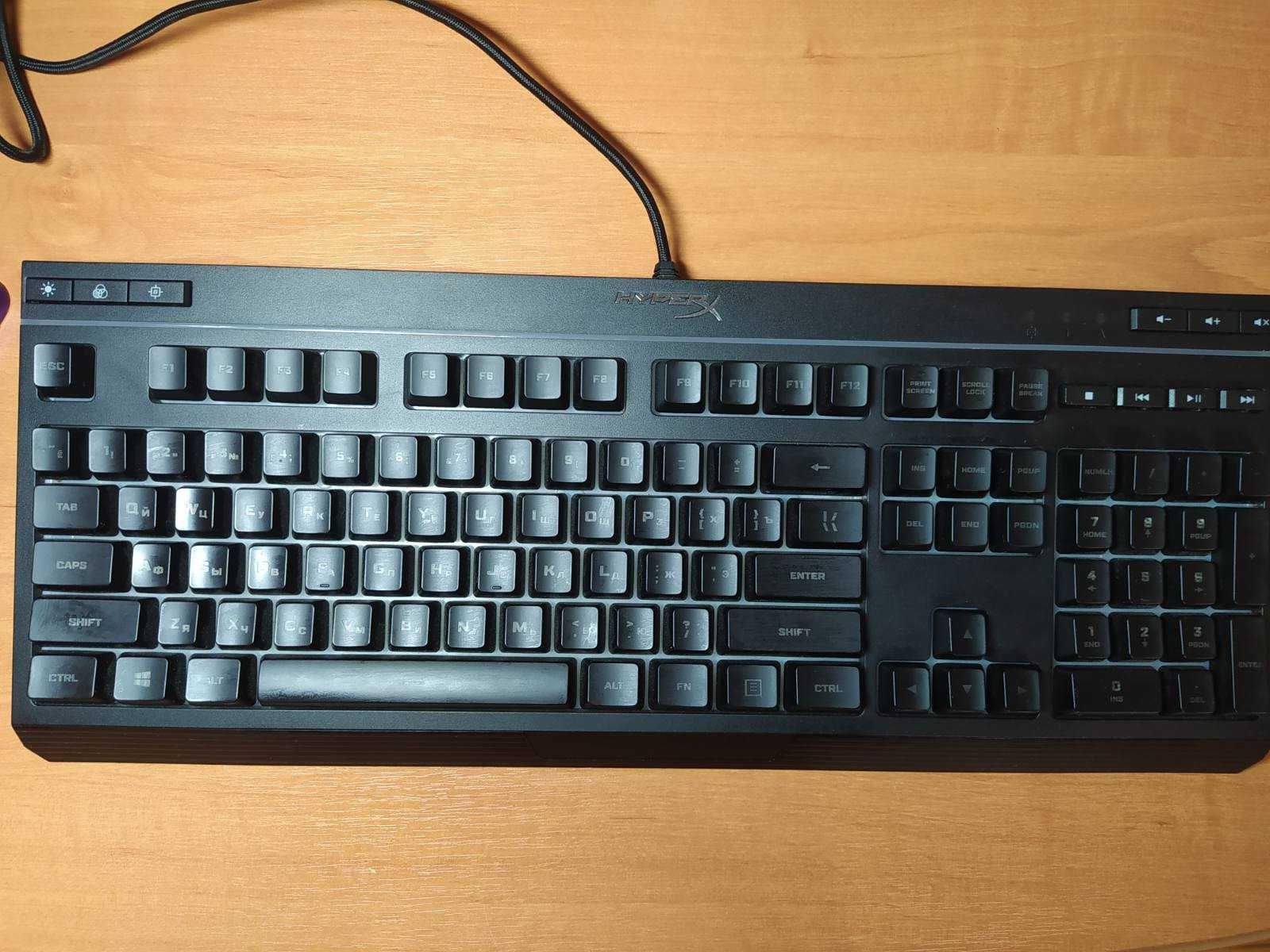 Клавіатура HYPERX Alloy Core RGB Gaming Keyboard USB Black