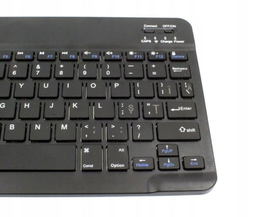 Klawiatura bluetooth do Samsung Huawei Lenovo Apple Xiaomi czarna