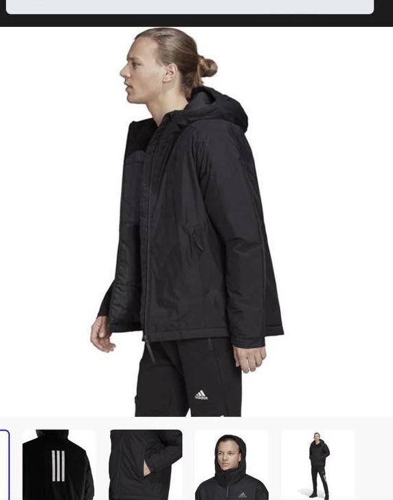Куртка adidas Traveer Insulated Jacket Black/Black