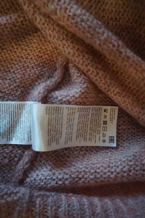 VILA sweter damski XL moher wełna ciepły lekki