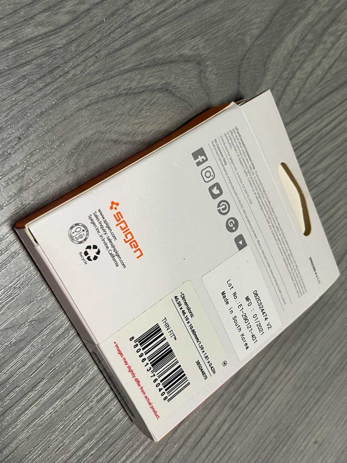 Etui Spigen Thin Fit Apple Watch SE/SE 2022/6/5/4 - 44mm NOWE