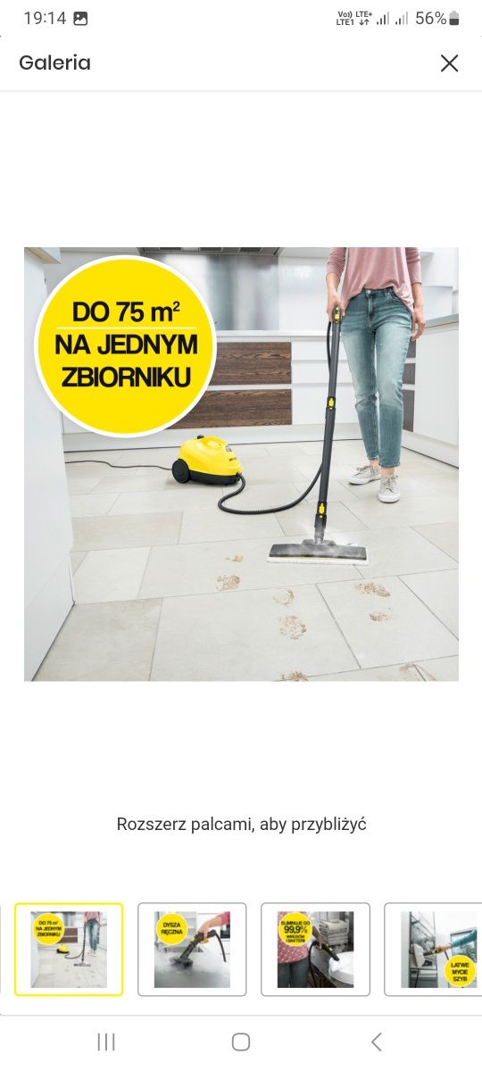 Myjka parowa Karcher sc2