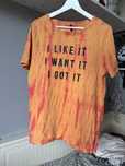 oversize t-shirt z nadrukiem 3D, koszulka oversize 100% bawełna