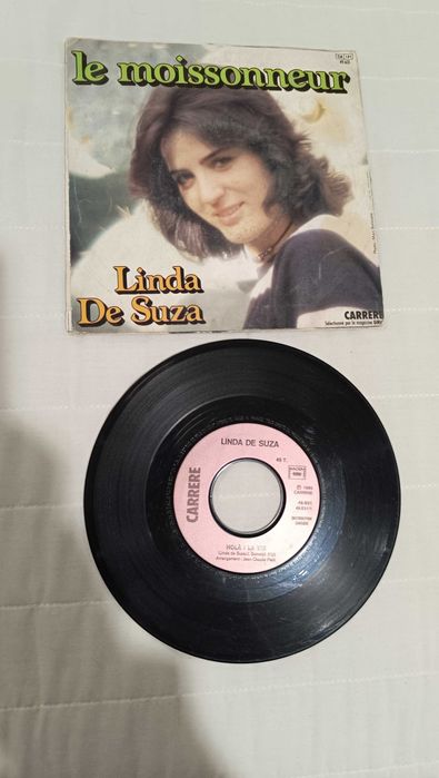 Disco Vinil Single 7'' Linda De Suza "Holà, La Vie! / Le Moissonneur"