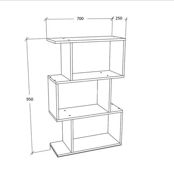 Полиця настінна, книжкова, стелаж, полка книжная, полочка, дсп.