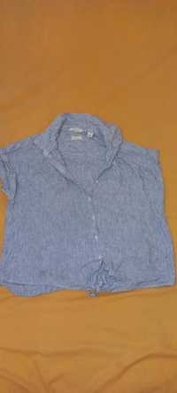 Женская рубашка джинсовая 50 размер